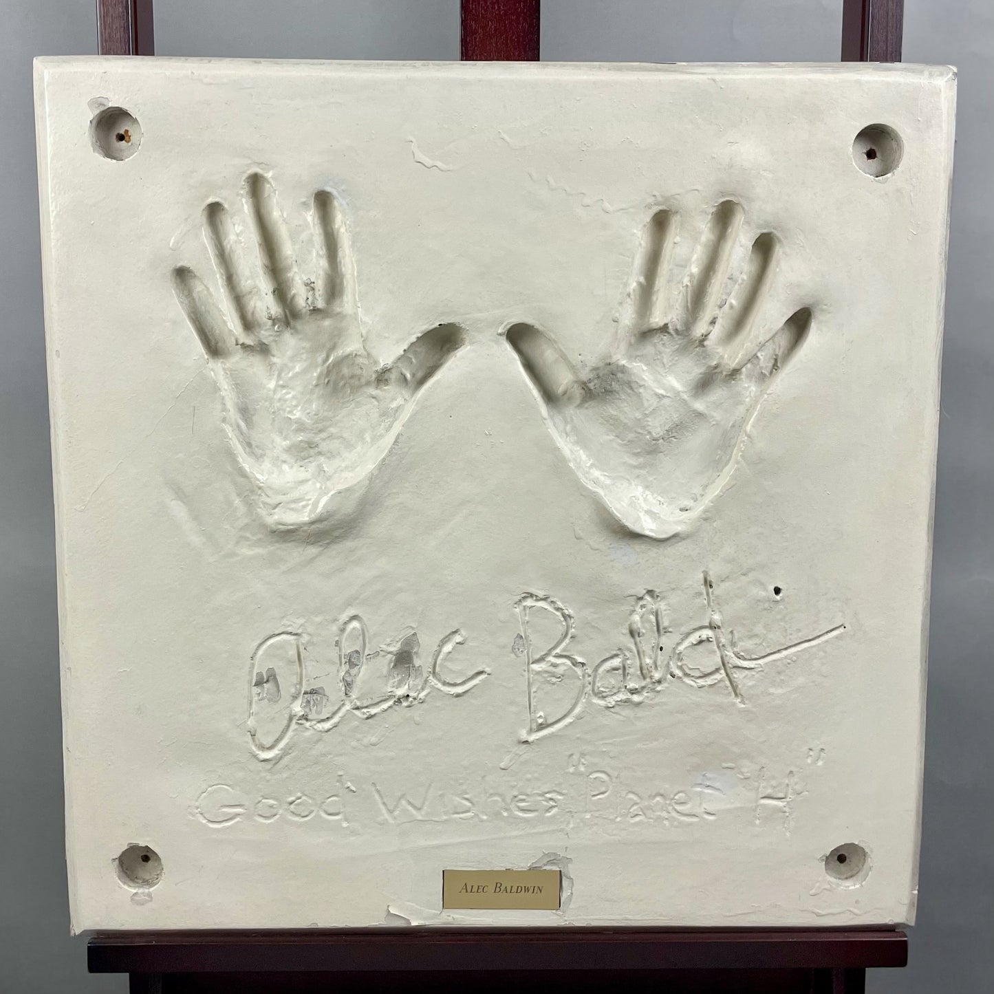 Alec Baldwin Celebrity Hand Cast