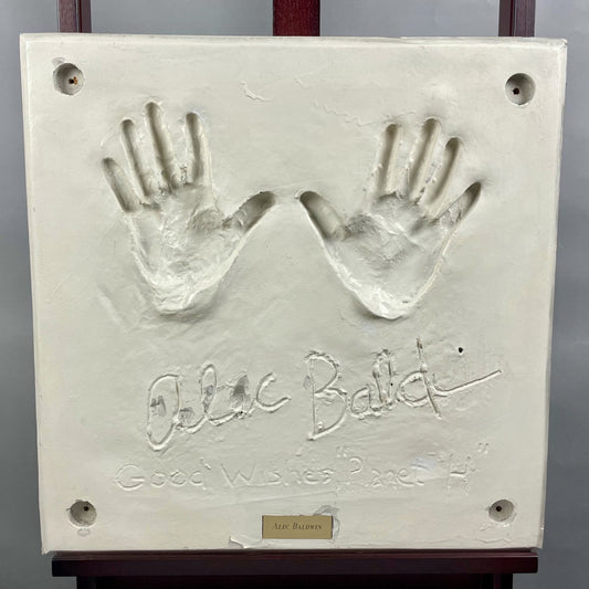 Alec Baldwin Celebrity Hand Cast