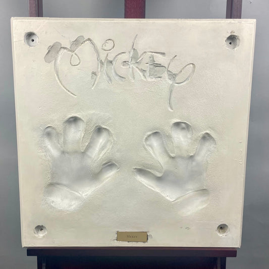 Mickey Mouse Celebrity Hand Cast