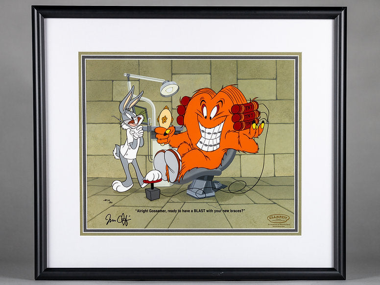 Bugs Bunny "Monster of a Smile" Animation Cel Proof