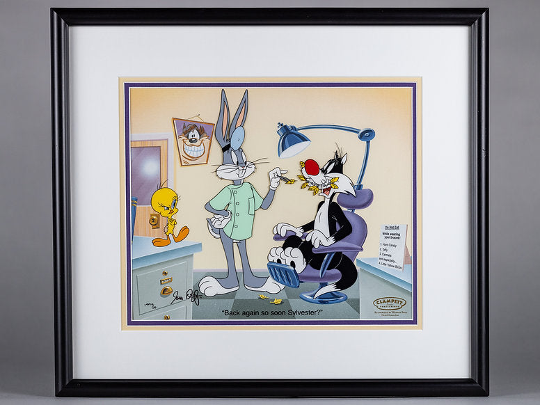 Bugs Bunny "Feathers" Animation Cel Proof