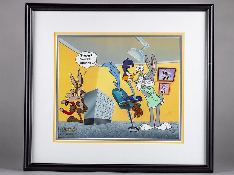 Bugs Bunny "Magnetism" Animation Cel Proof