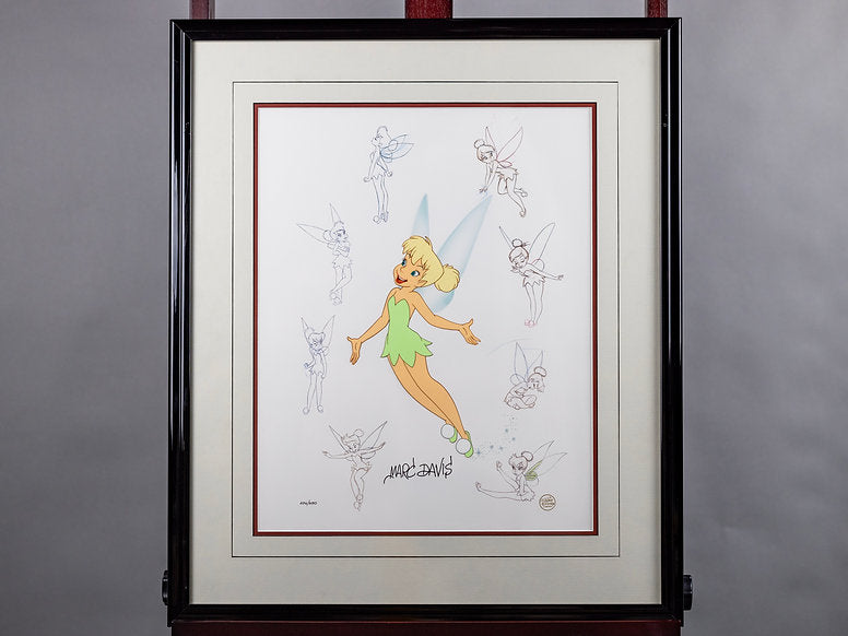 Tinker Bell Limited Edition Cel Signed 1995