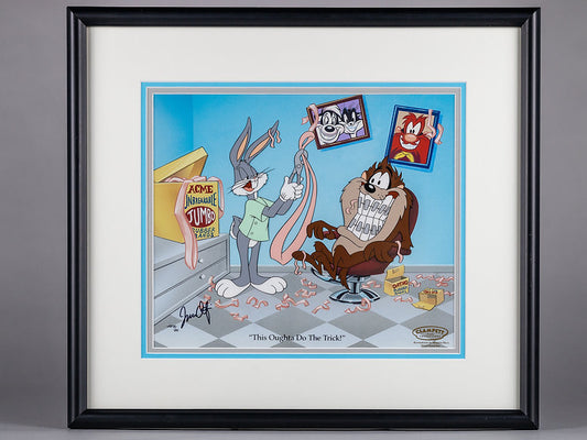 Bugs Bunny "Taz Bands" Animation Cel Proof