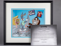 Bugs Bunny "Taz Bands" Animation Cel Proof