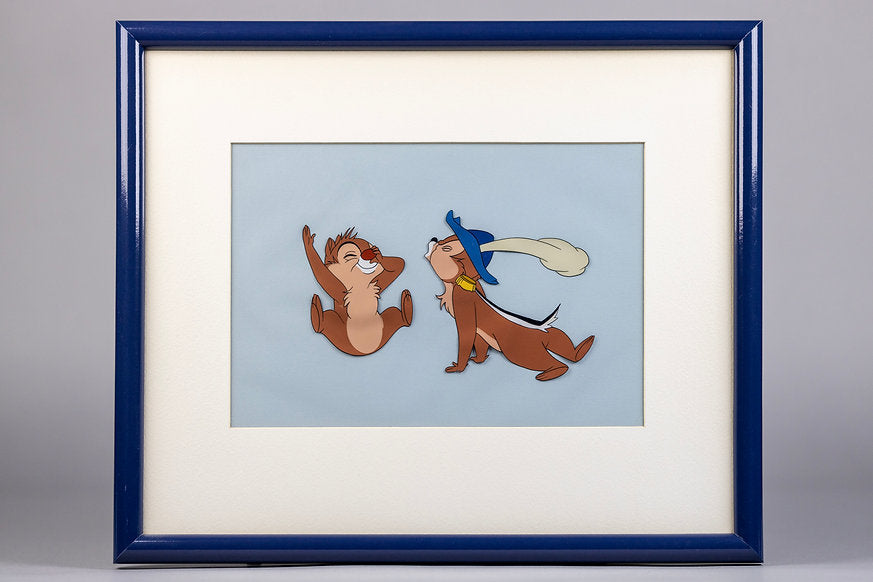 Chip and Dale Chips Ahoy Production Cel 1956 Disney