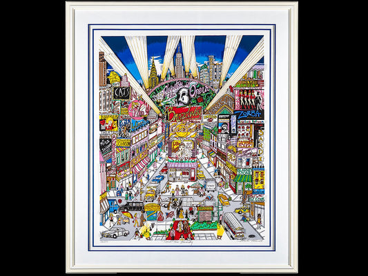 Limited Edition 3D Art "Regards From Broadway"