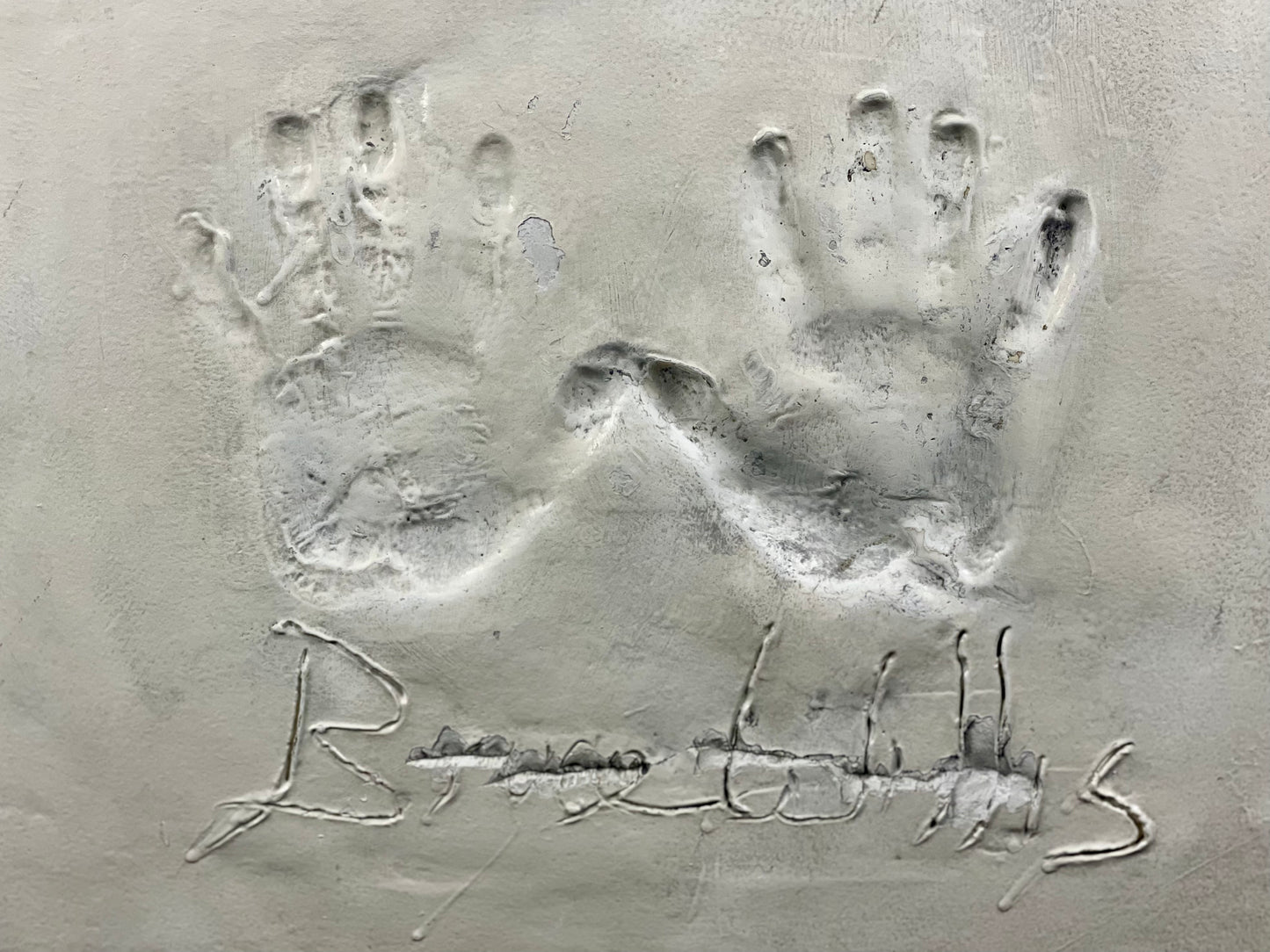 Bruce Willis Celebrity Hand Cast