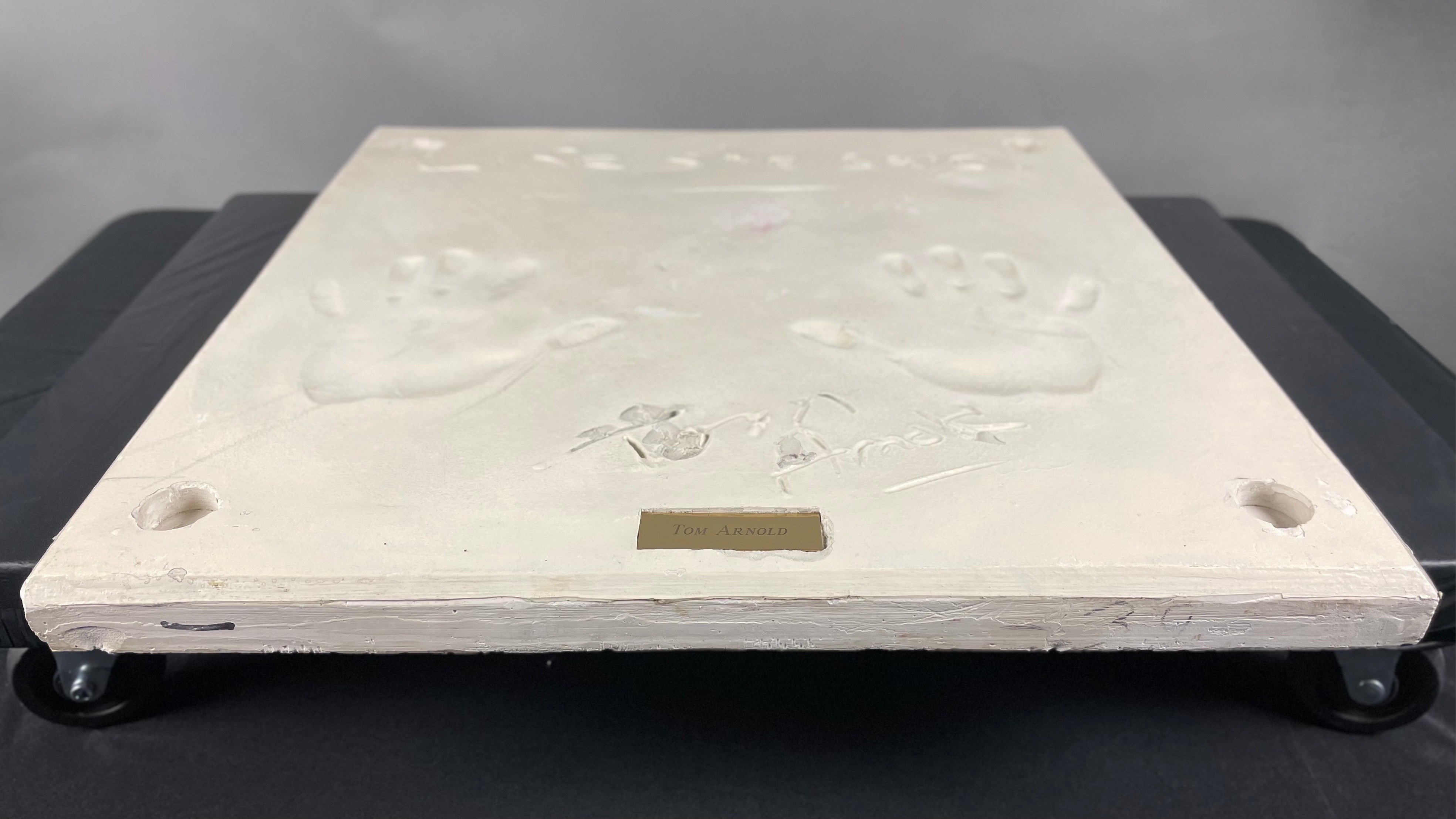 PLANET HOLLYWOOD SEATTLE Tom Arnold Celebrity Hand Cast