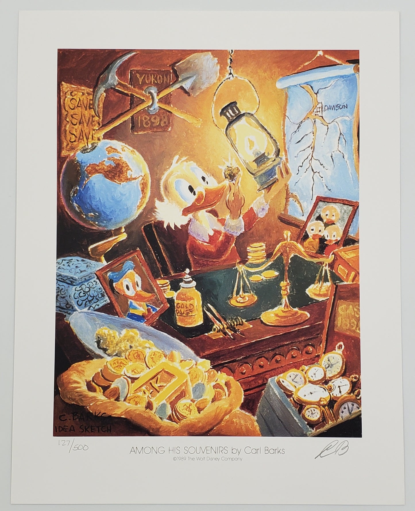 A Lithographic Suite of Preliminary Paintings by Carl Barks Set #2 127/500