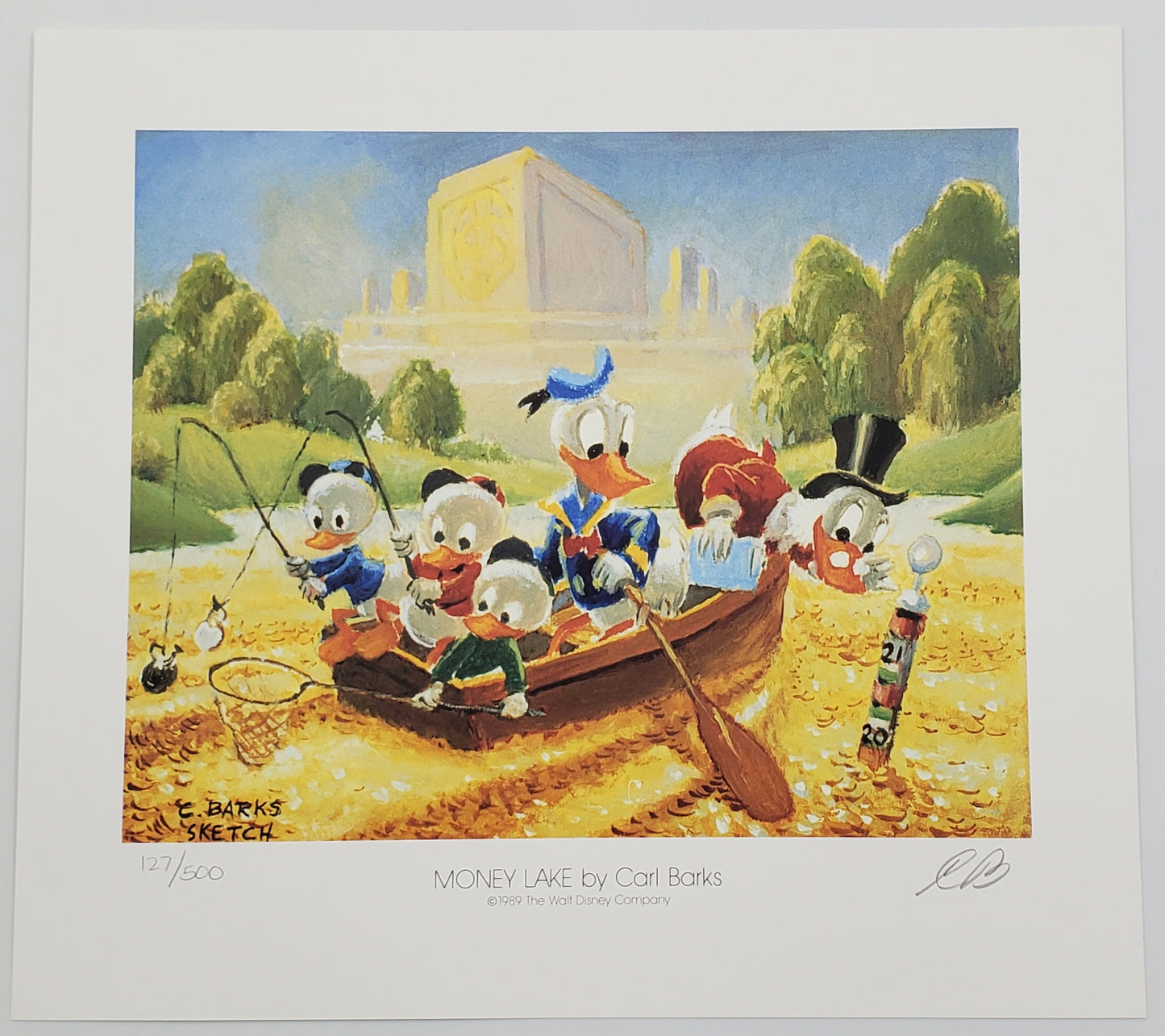 A Lithographic Suite of Preliminary Paintings by Carl Barks Set #2 127/500