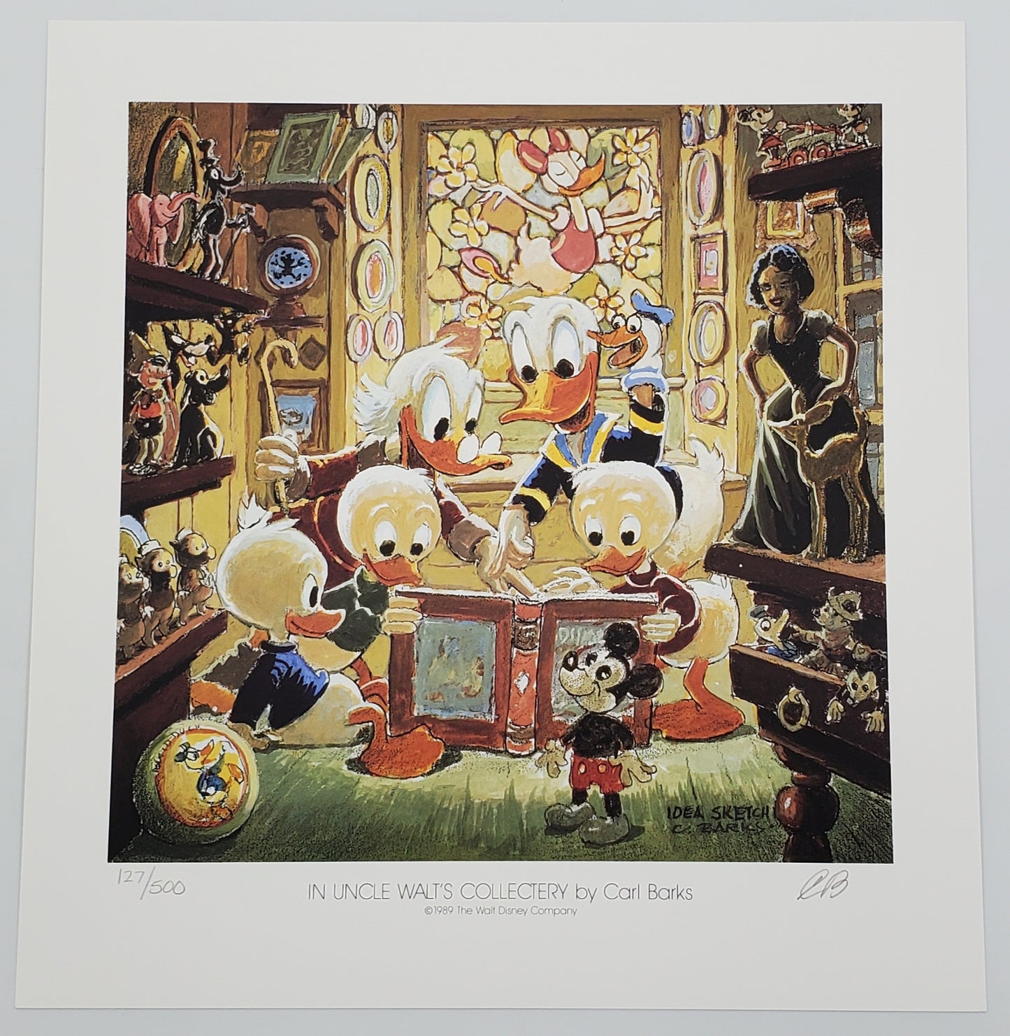 A Lithographic Suite of Preliminary Paintings by Carl Barks Set #2 127/500