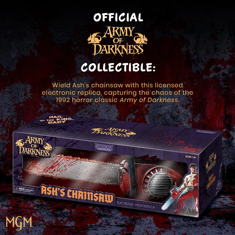 Army of Darkness Ash's Chainsaw 1/1 Scale Prop Replica NIB