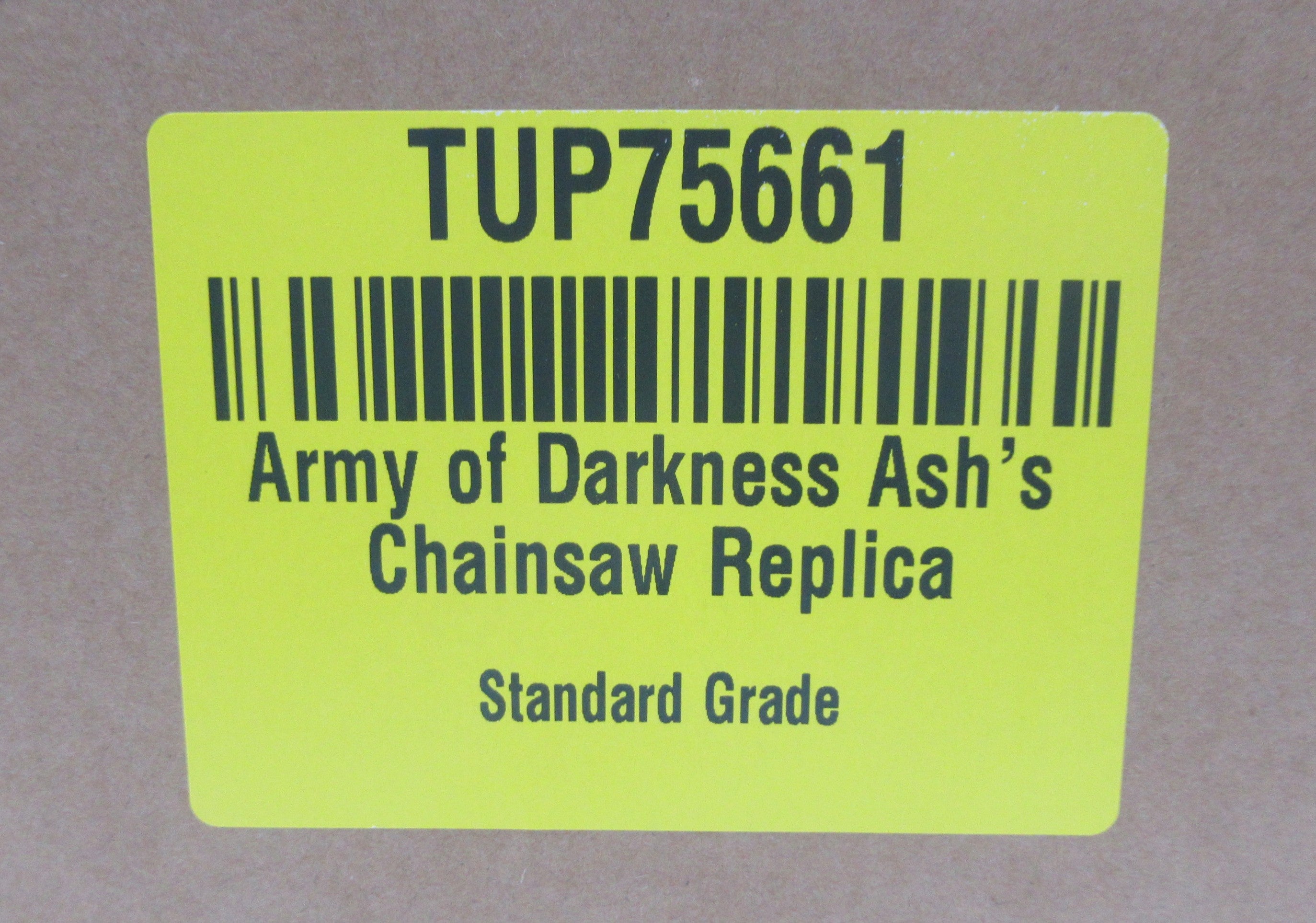 Army of Darkness Ash's Chainsaw 1/1 Scale Prop Replica NIB