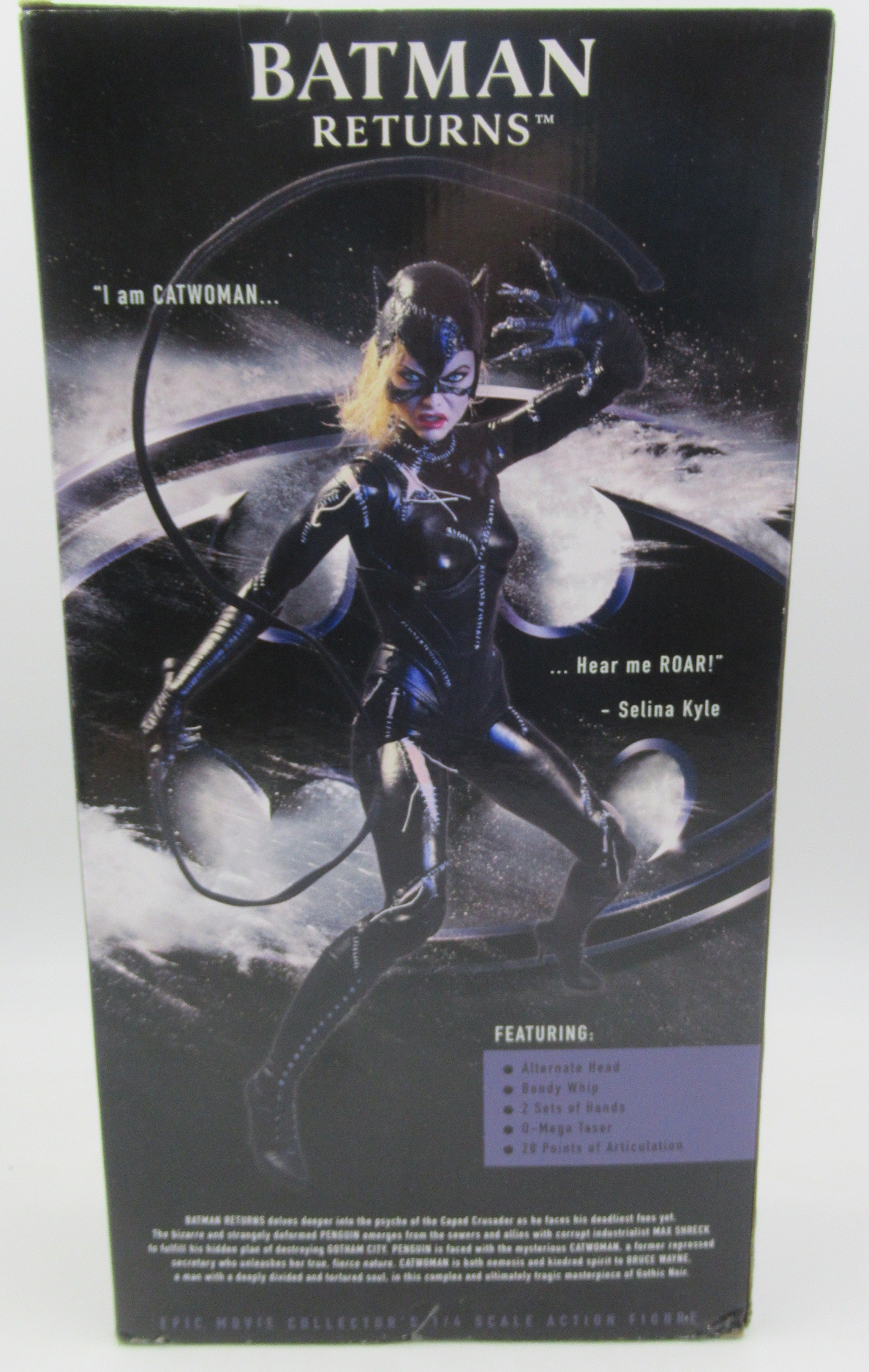 The Cat Batman Returns Catwoman 1/4 Scale Figure NECA NIB