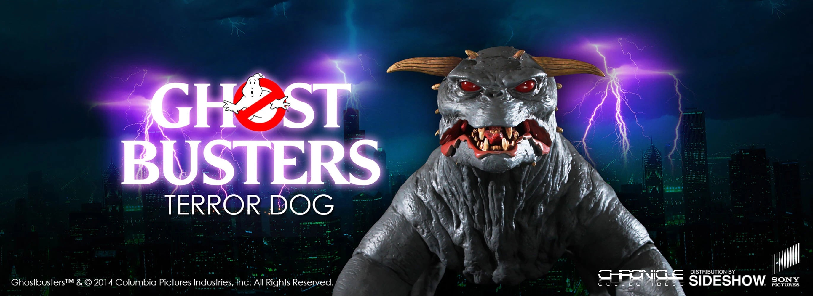 Chronicle Collectibles Ghostbusters Terror Dog Replica NIB Signed