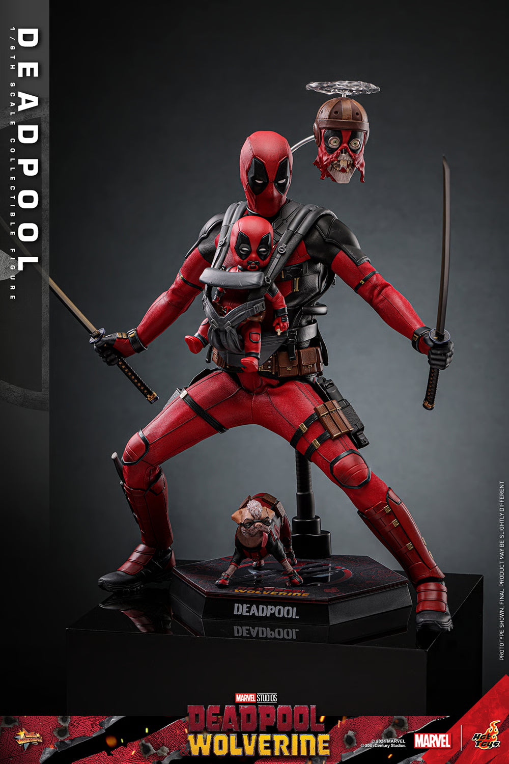Deadpool Special Edition 1/6 Scale Figure Hot Toys MMS746B NIB