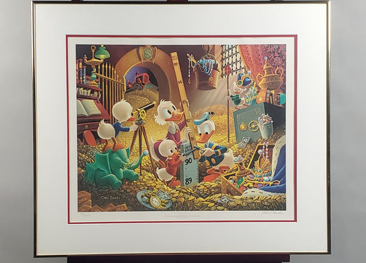 An Embarrassment Of Riches Carl Barks Signed Sharper Image Edition