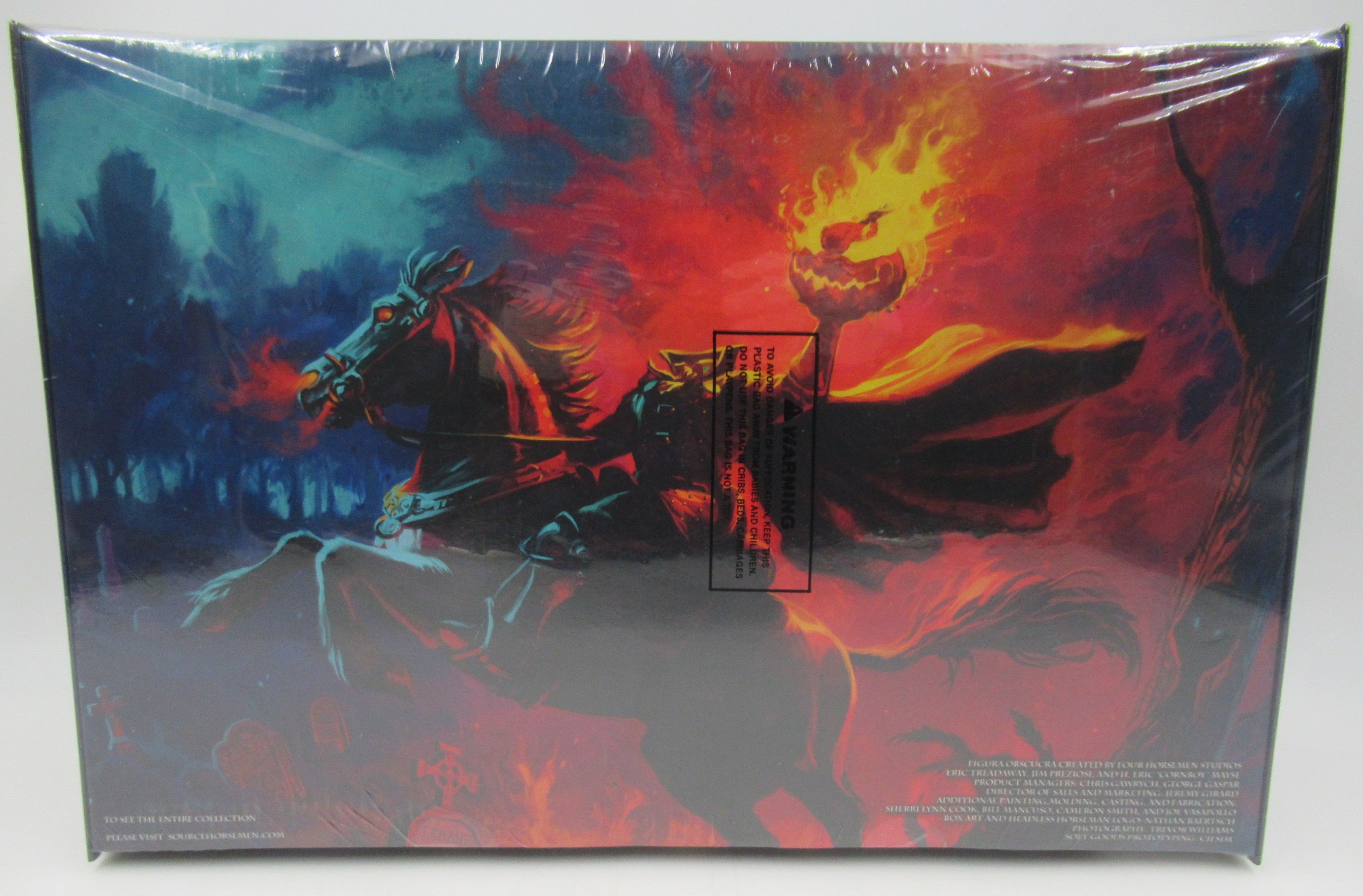 Figura Obscura Headless Horseman Mythic Legions Exclusive Figure NIB