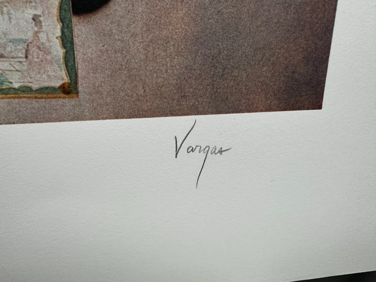 Fleurs du Mal (Flowers of Evil) Lithograph - Alberto Vargas Signed Art 1979