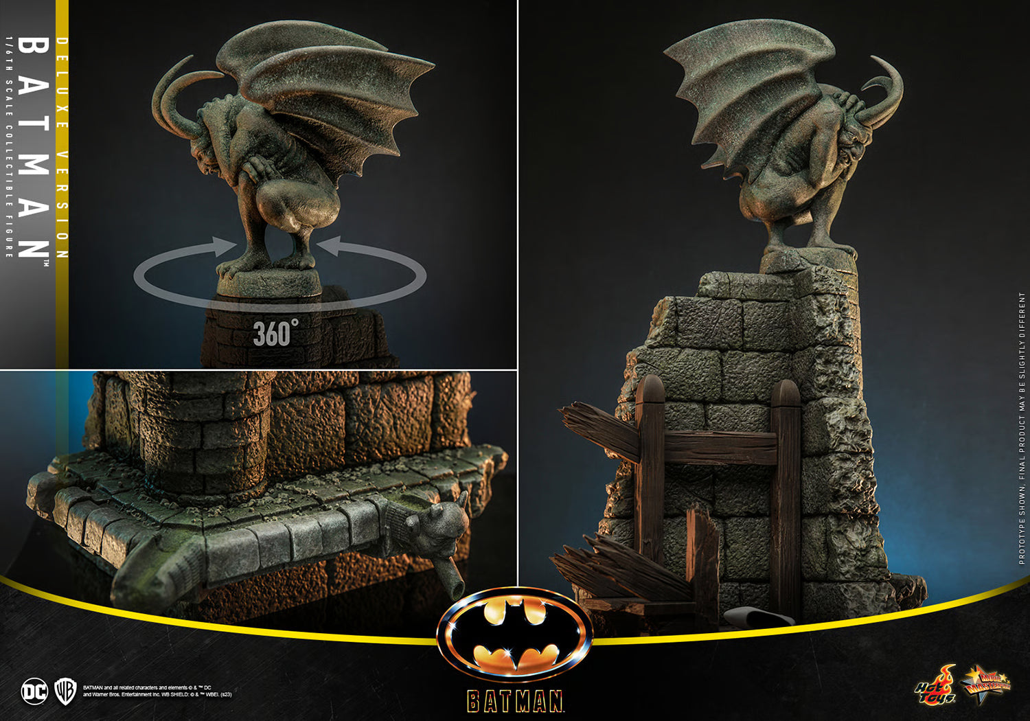 Batman '89 Deluxe 1/6 Scale Figure Hot Toys MMS693 NIB