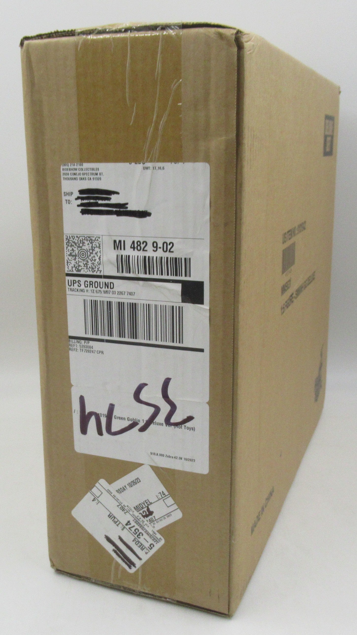 Green Goblin Hot Toys MMS631 Deluxe No Way Home 1/6 Scale Figure NIB