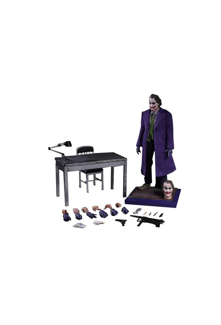 Joker 2.0 Deluxe 1/6 Scale Hot Toys Dark Knight Figure NIB
