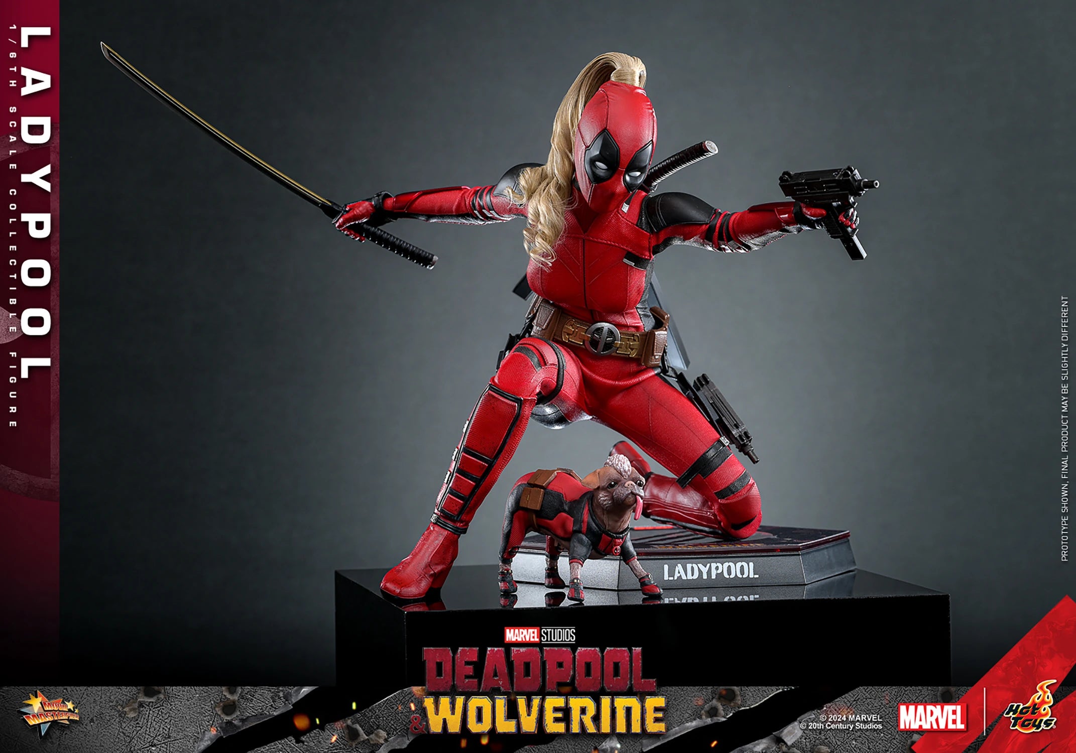 Ladypool 1/6 Scale Action Figure Deadpool & Wolverine Hot Toys NIB
