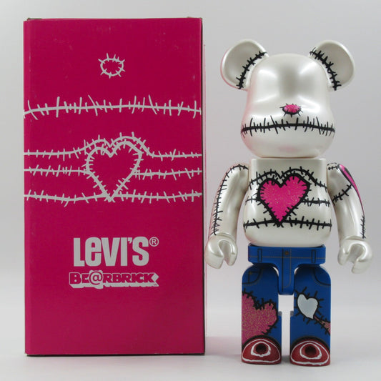 BEARBRICK Levi's Store Jeans Design Contest Lady's 400% Figure - Medicom Toy (2005) Art Toy