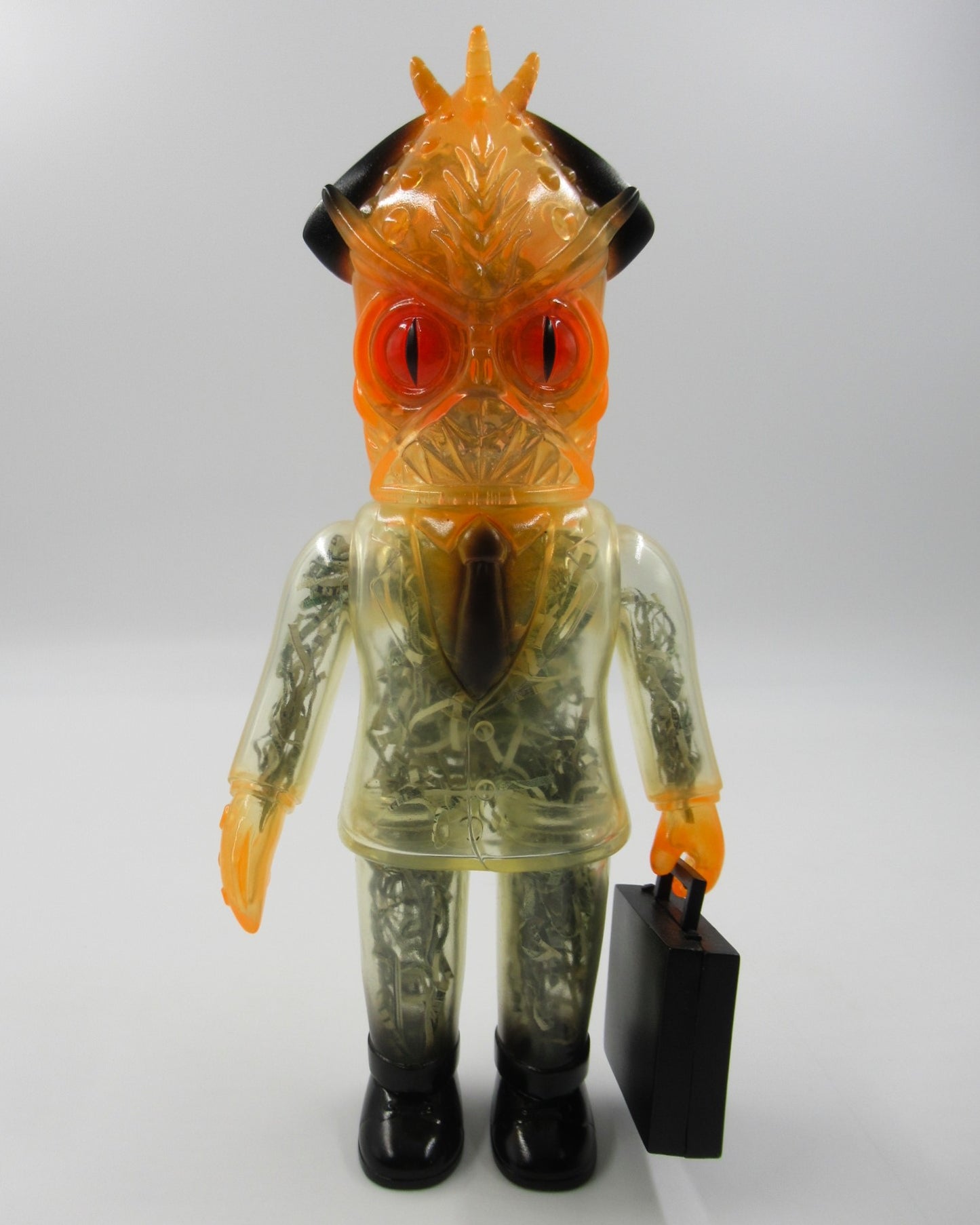 FRANK KOZIK Salari Ika/Salaryman Sofubi Figure - Wonderwall (2008) SDCC 8.5" Soft Vinyl Art Toy