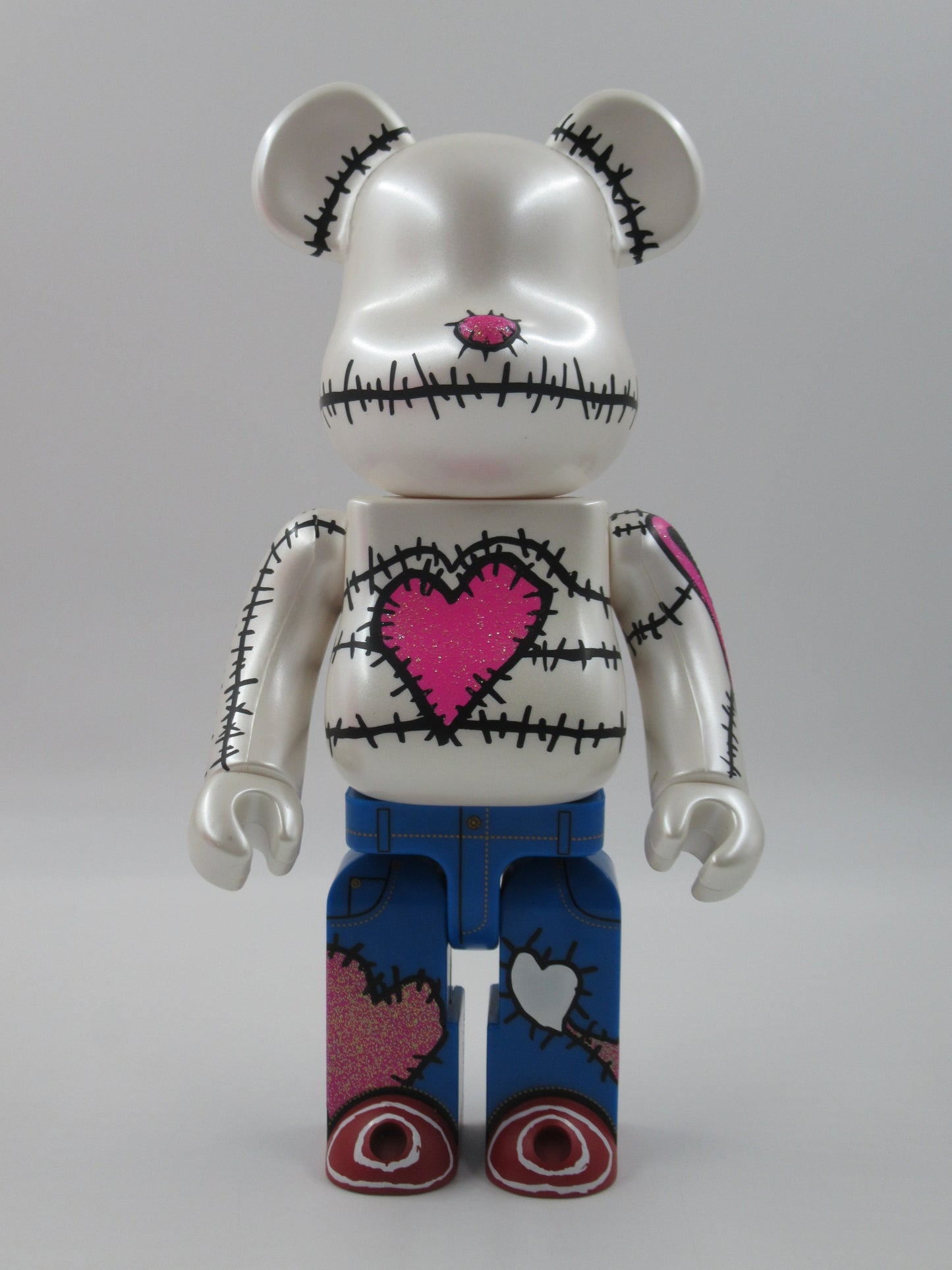 BEARBRICK Levi's Store Jeans Design Contest Lady's 400% Figure - Medicom Toy (2005) Art Toy