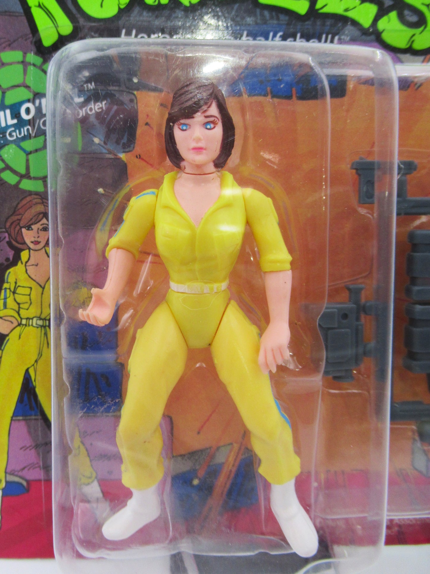 TMNT April O'Neil 10-Back 4.5" Figure Teenage Mutant Ninja Turtles - Playmates (1988)