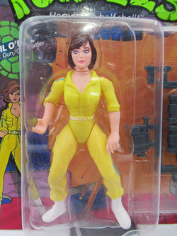 Teenage Mutant Ninja Turtles April O'Neil 10-Back 4.5" Figure TMNT - Playmates (1988)