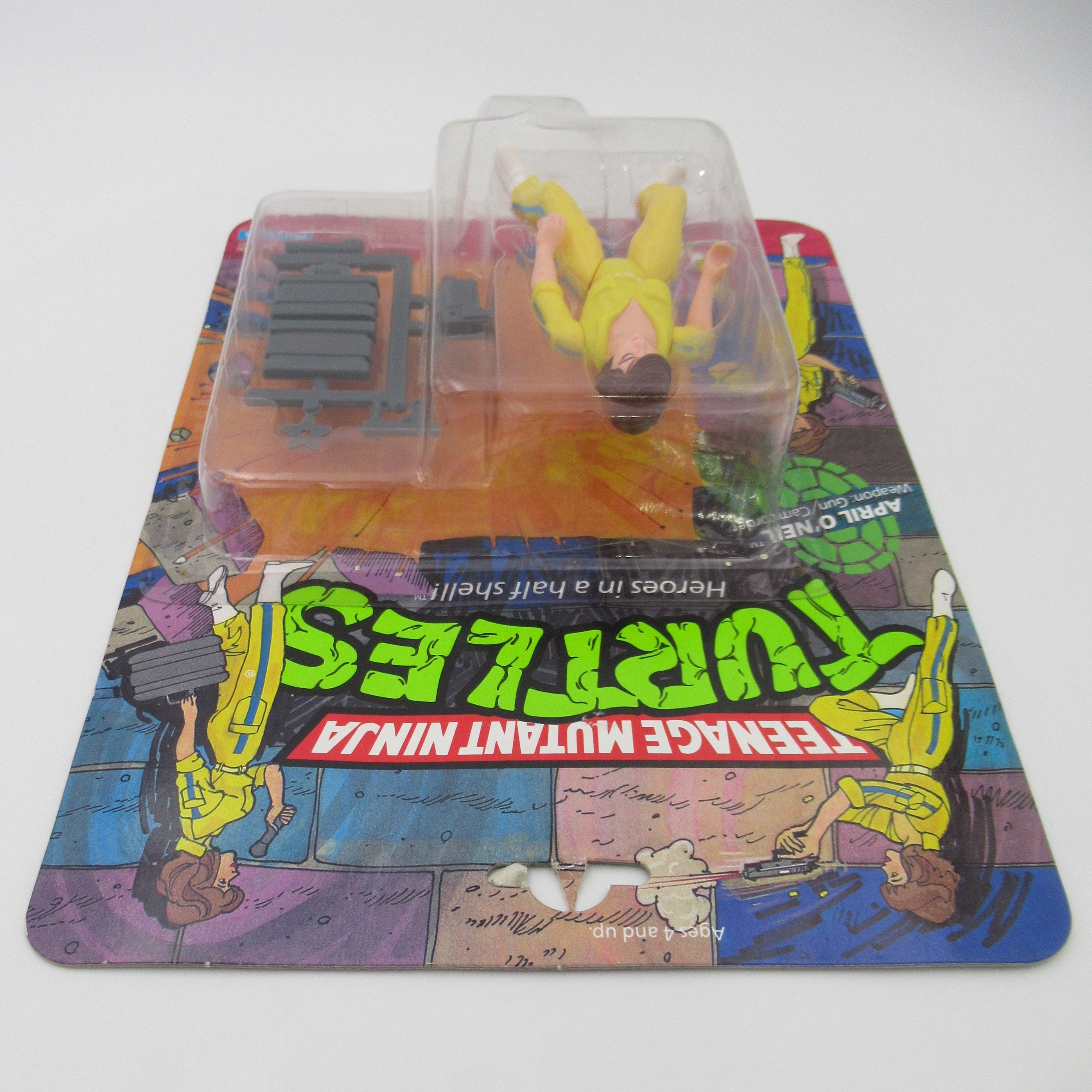 Teenage Mutant Ninja Turtles April O'Neil 10-Back 4.5" Figure TMNT - Playmates (1988)