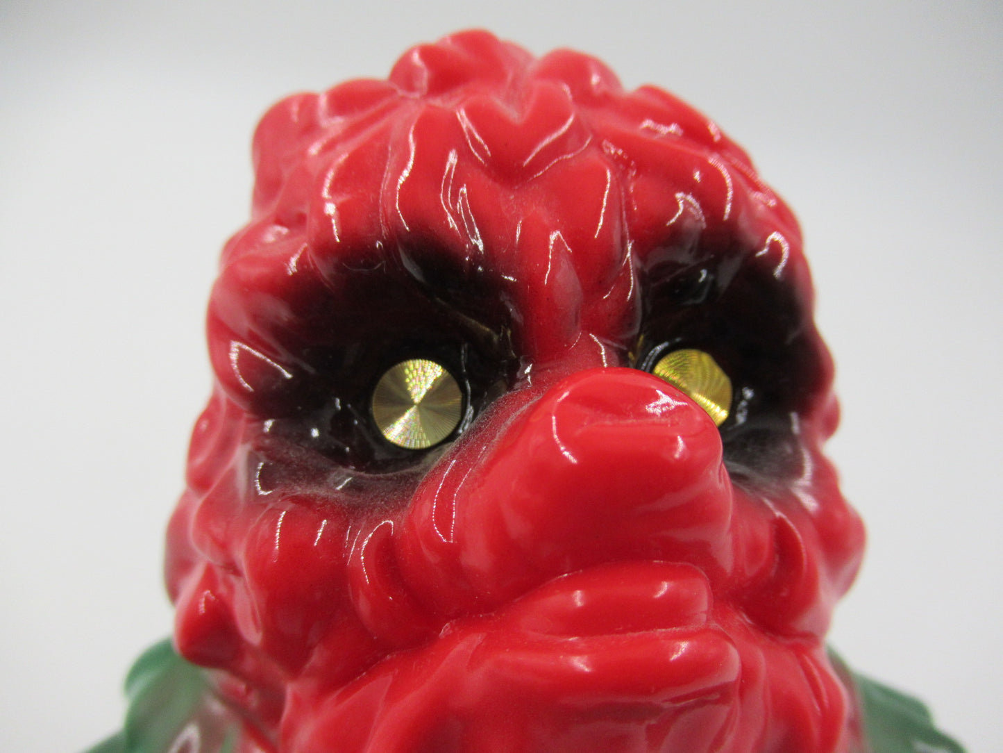 GARGAMEL Hedorah/Hedoran Sofubi Kaiju Figure - Japan Red/Green Soft Vinyl Art Toy