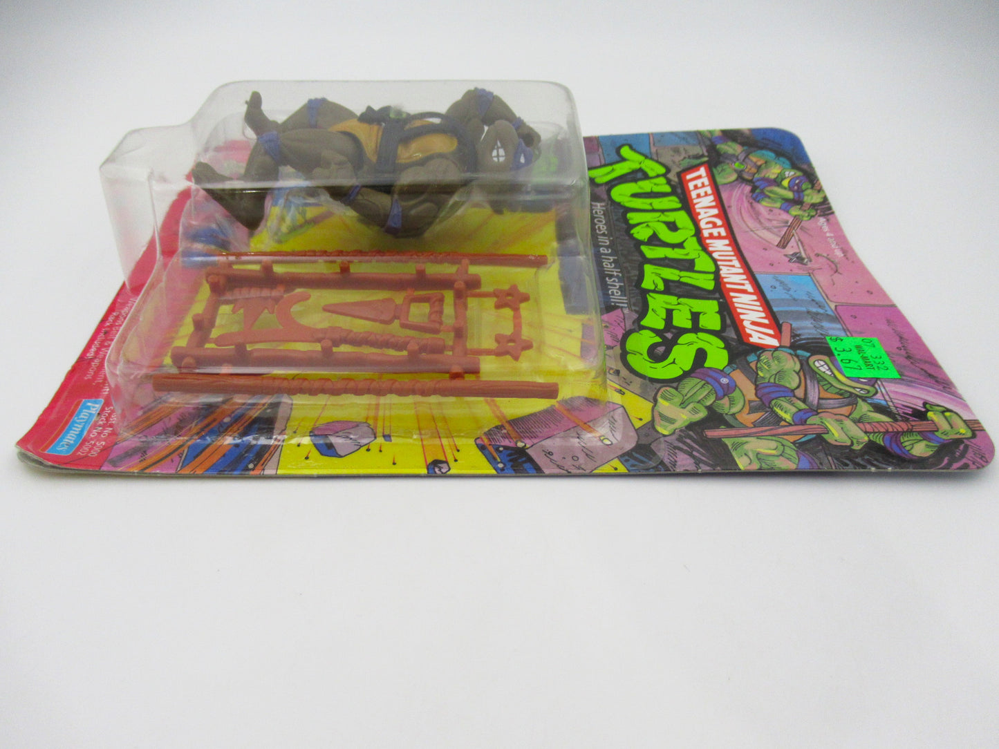 TMNT Donatello 10-Back 4.5" Figure Teenage Mutant Ninja Turtles - Playmates (1988)