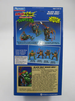 TMNT Black Belt Boxer Mike Ninja Action 5" Figure Teenage Mutant Ninja Turtles - Playmates (1993)