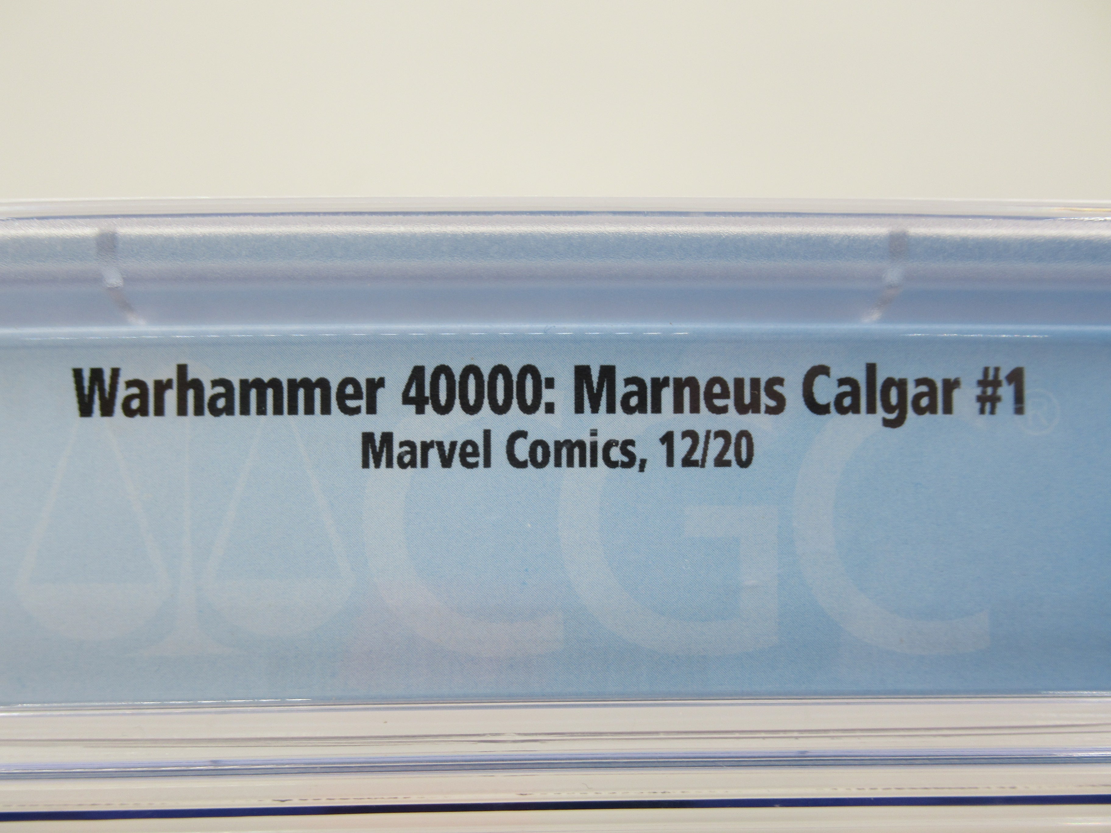 Warhammer 40k Marneus Calgar #1 Comic CGC 9.8