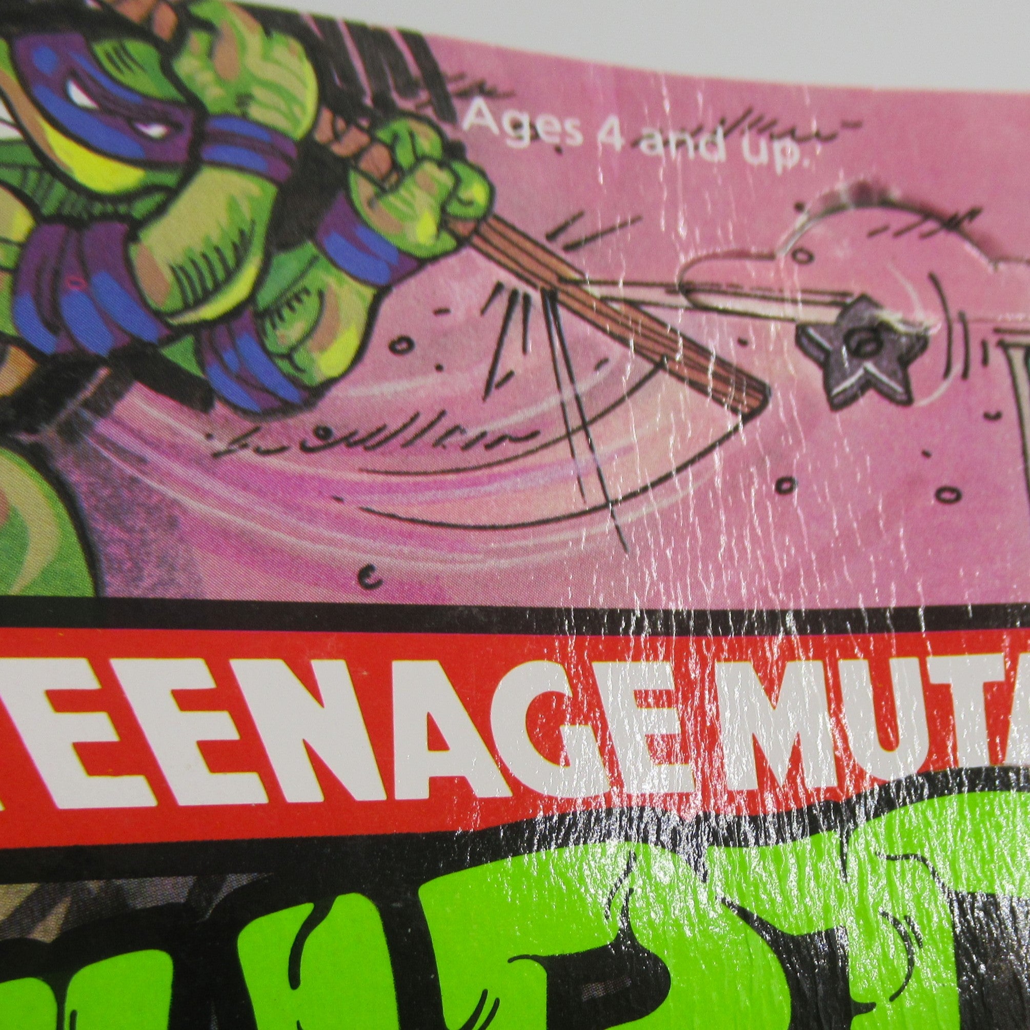 Teenage Mutant Ninja Turtles Donatello 10-Back 4.5