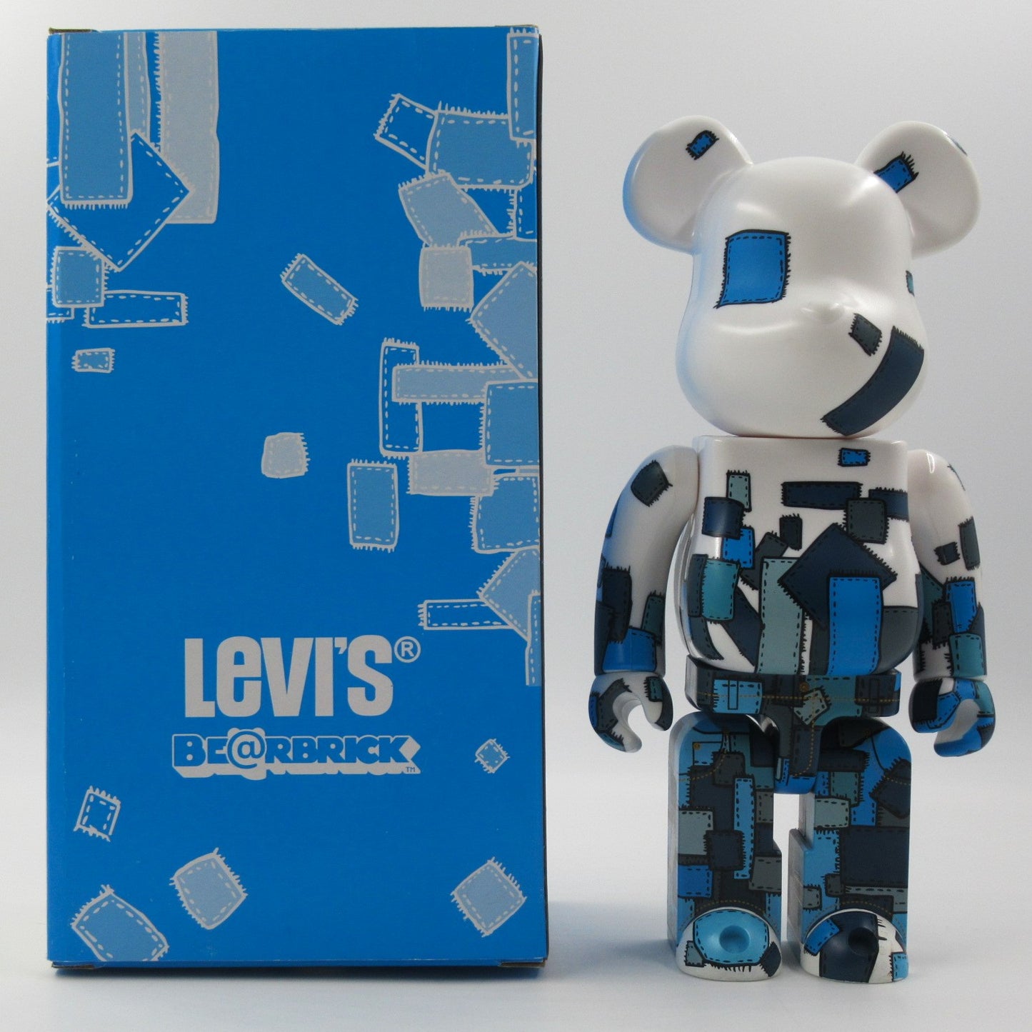 BEARBRICK Levi's Store Jeans Design Contest Men's 400% Figure - Medicom Toy (2005) Art Toy