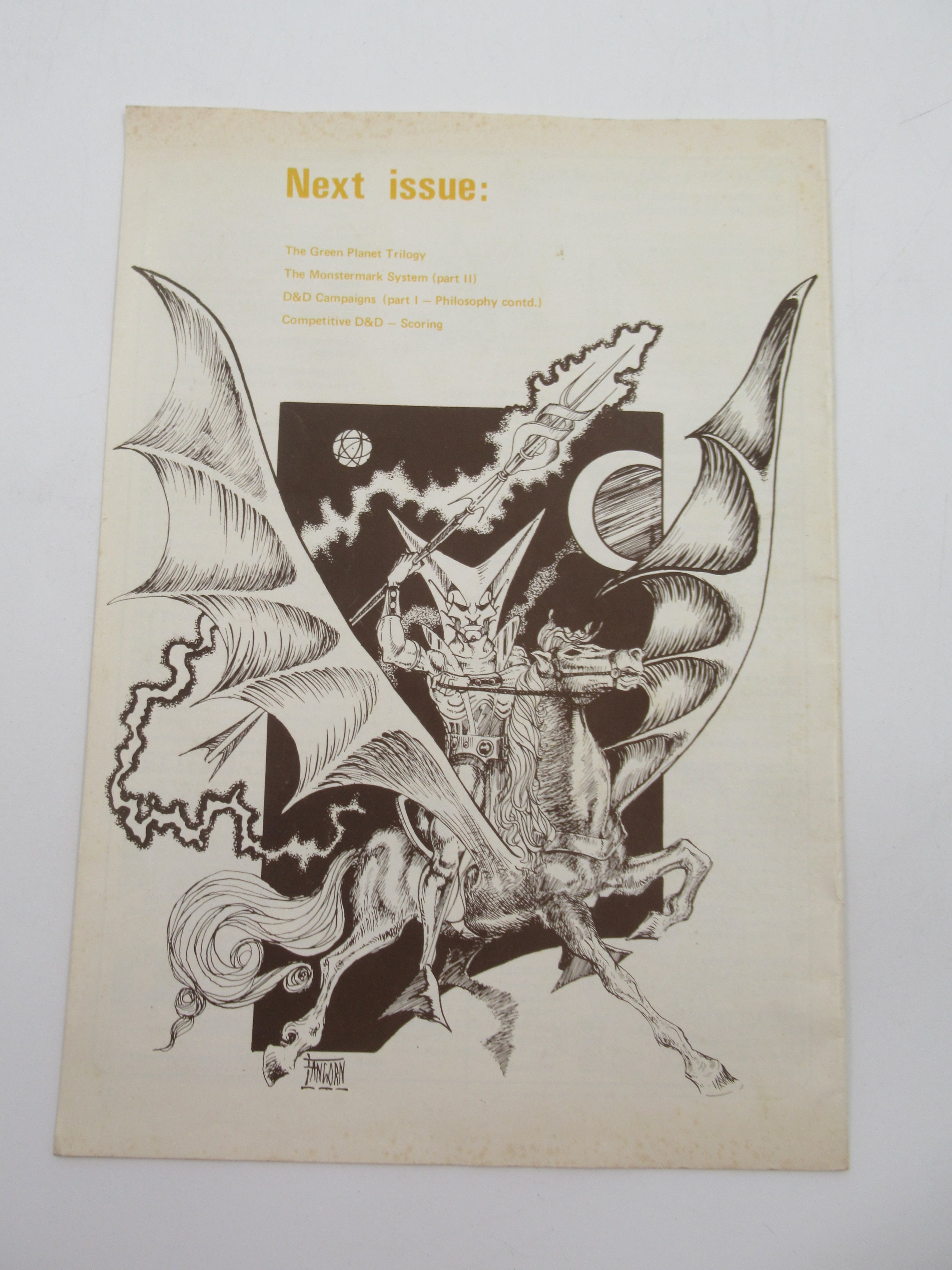 White Dwarf magazine issue #1 June/July 1977