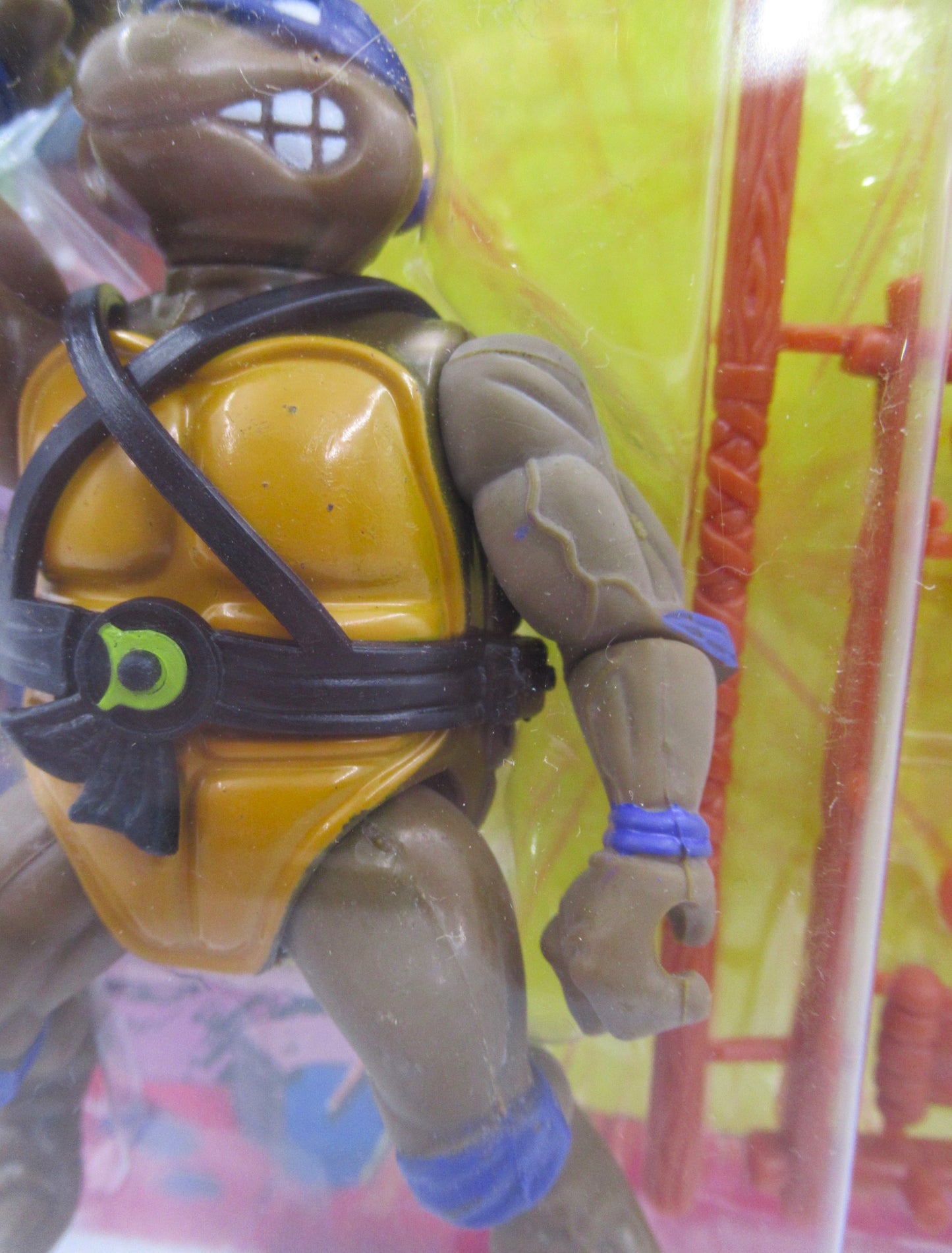 TMNT Donatello 10-Back 4.5" Figure Teenage Mutant Ninja Turtles - Playmates (1988)