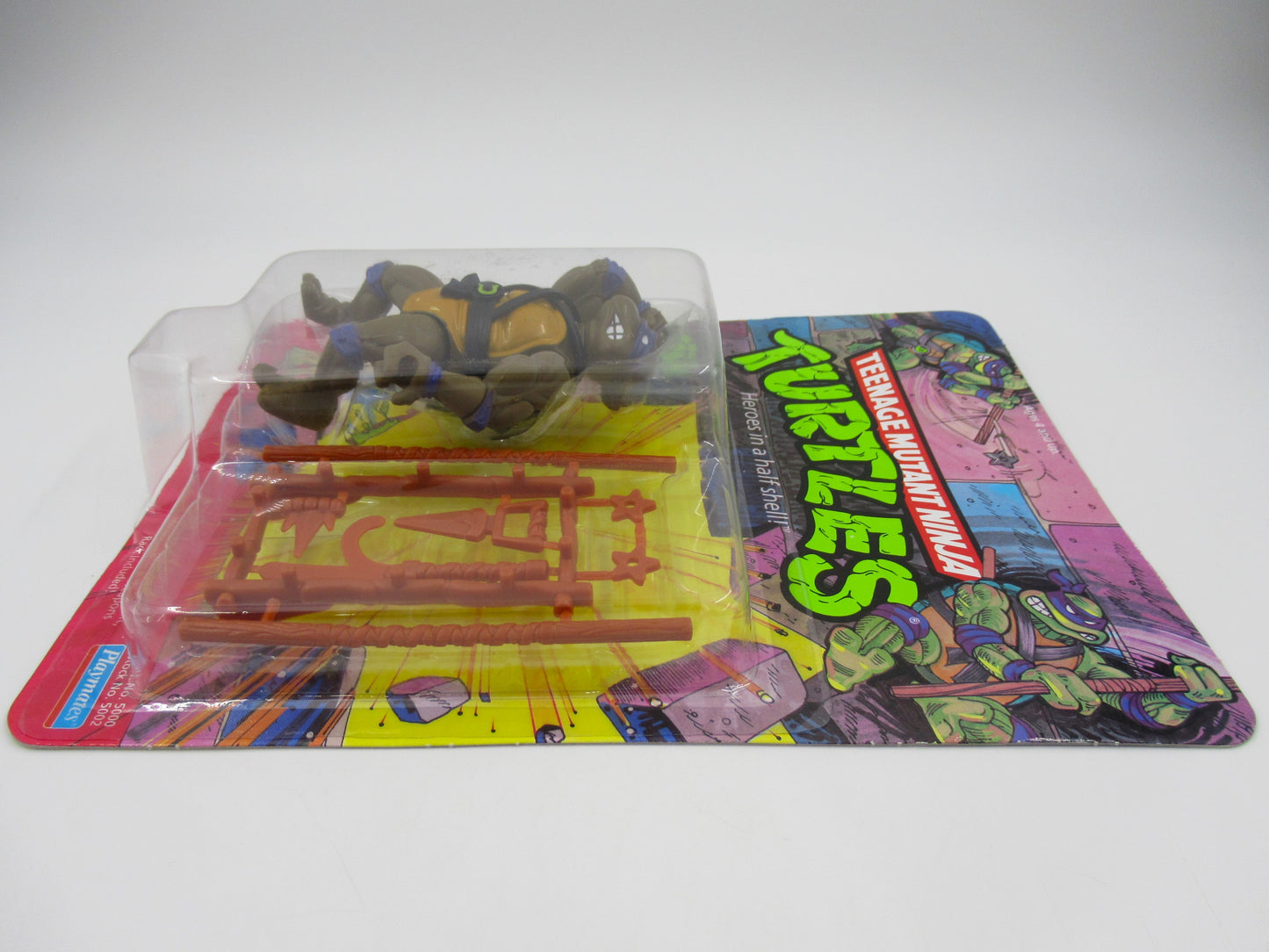 TMNT Donatello 10-Back 4.5" Figure Teenage Mutant Ninja Turtles - Playmates (1988)