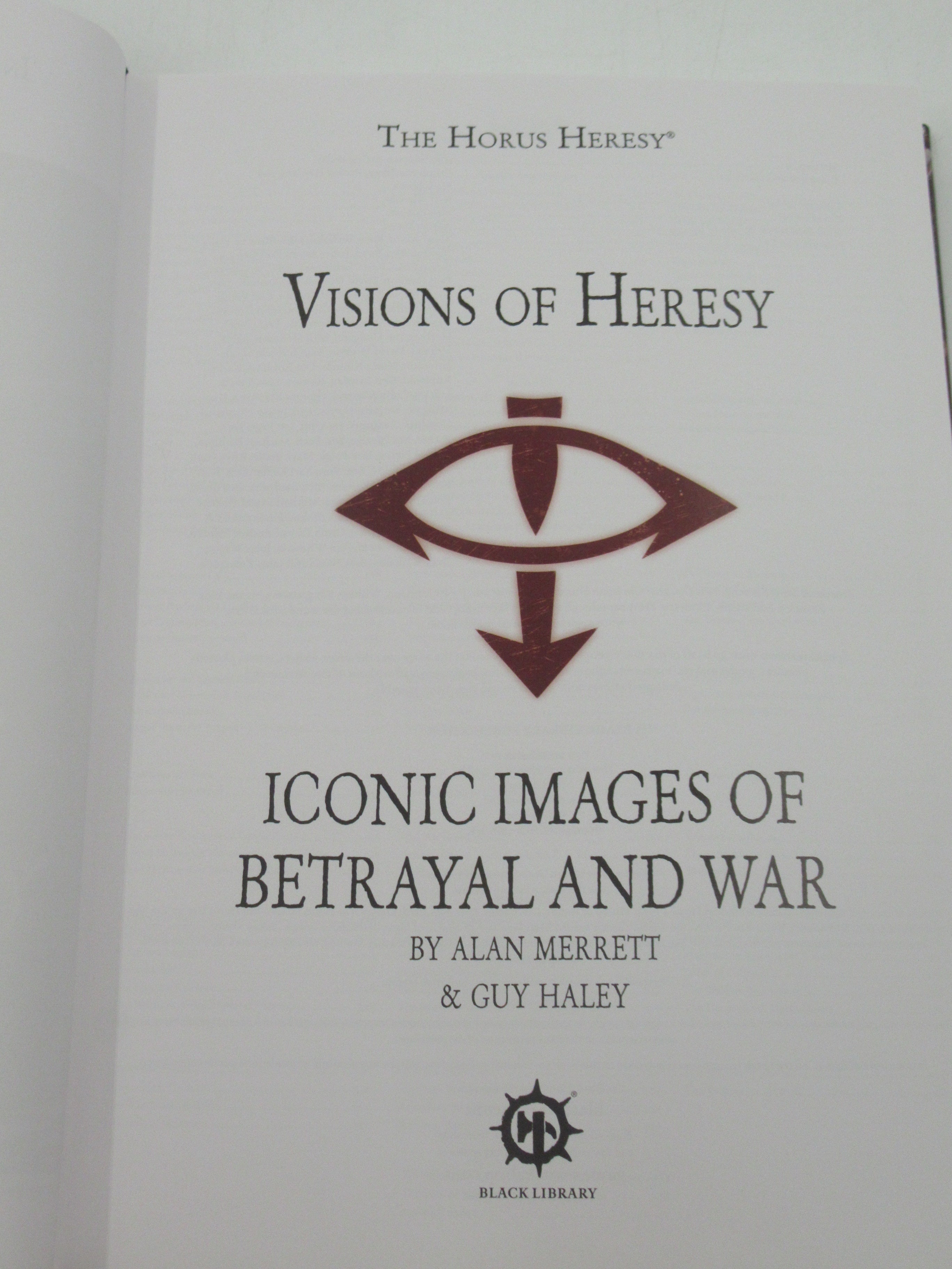 Warhammer The Horus Heresy Visions of Heresy