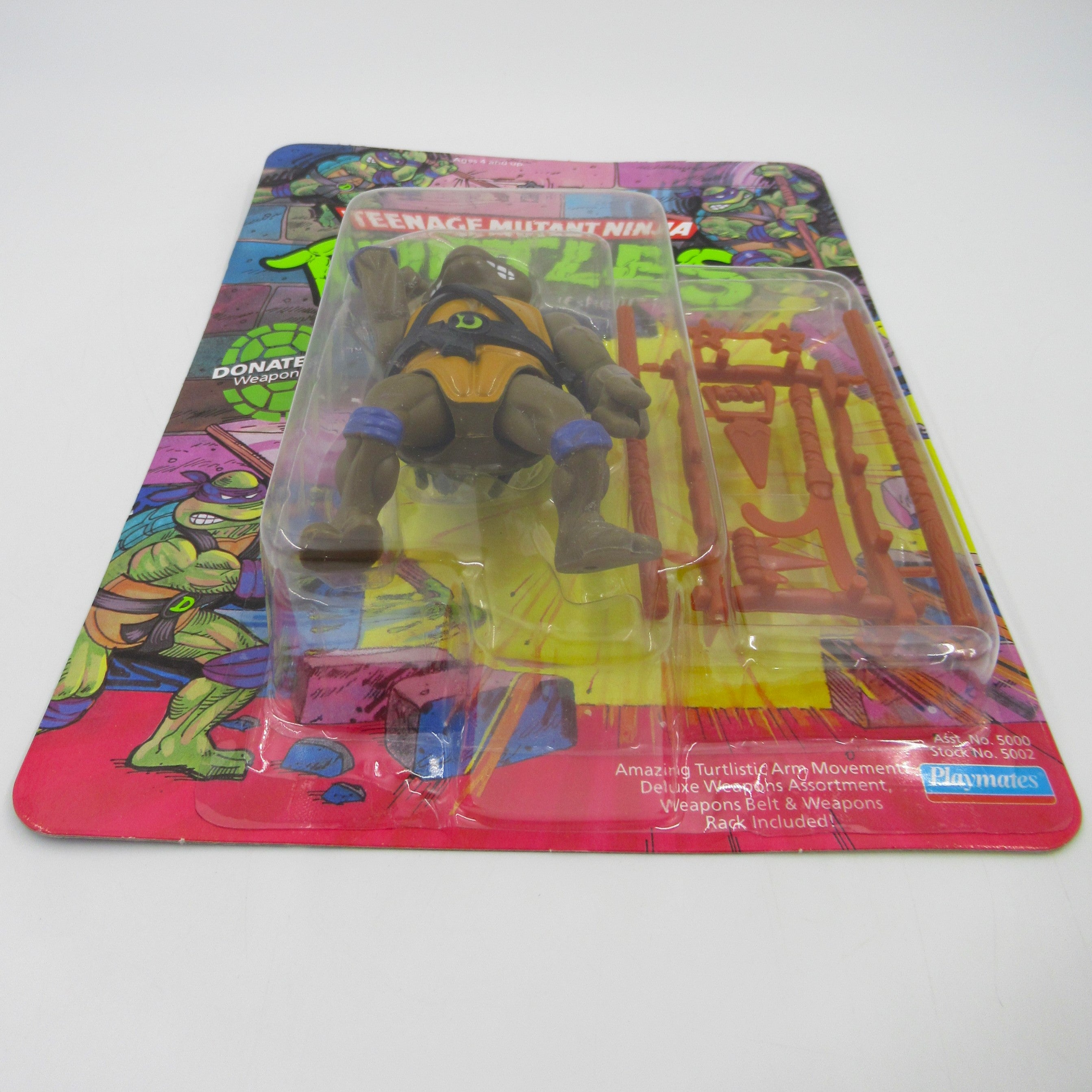 Teenage Mutant Ninja Turtle Donatello 10-Back 4.5