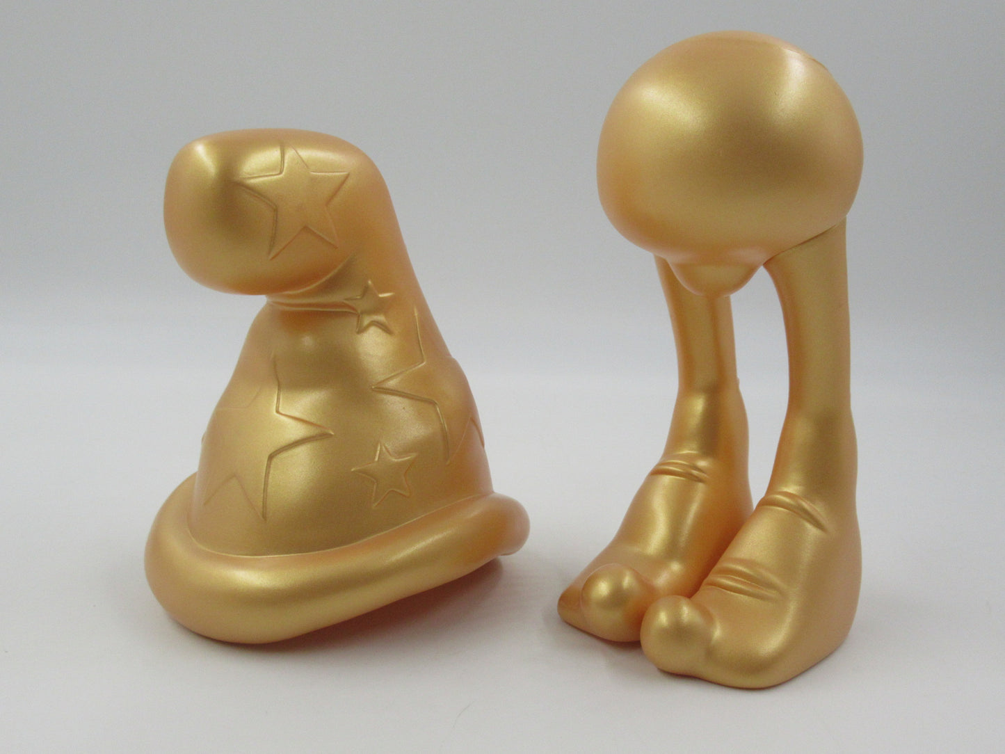 BODE'S Cheech Wizard Gold Nugget Edition Vinyl Figure - Kidrobot (2003) Limited Edition Art Toy