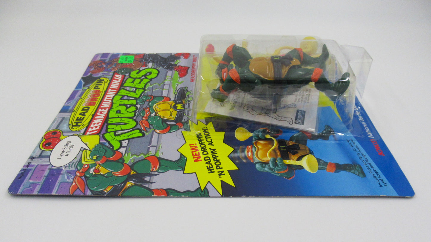 TMNT Headdropin'  Teenage Mutant Ninja Turtles Set of 4 - Playmates (1991)