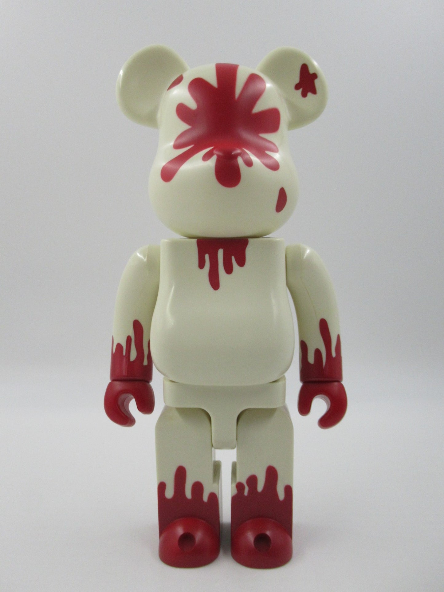 BEARBRICK Hiroto Bloody Throat 400% Figure - Medicom Toy (2003) Be@rbrick Art Toy