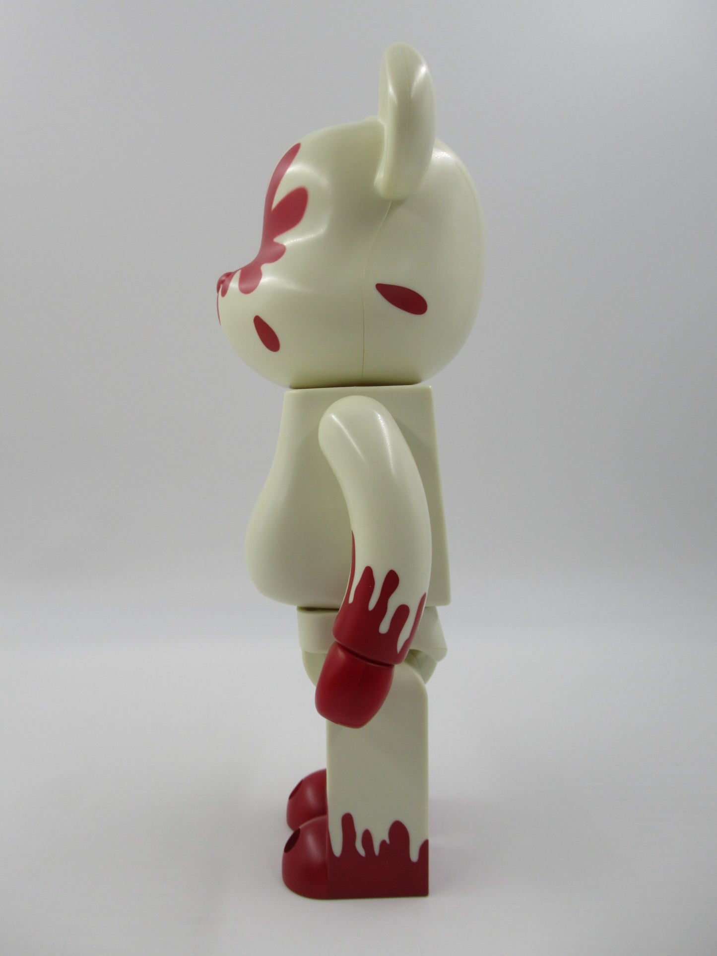 BEARBRICK Hiroto Bloody Throat 400% Figure - Medicom Toy (2003) Be@rbrick Art Toy