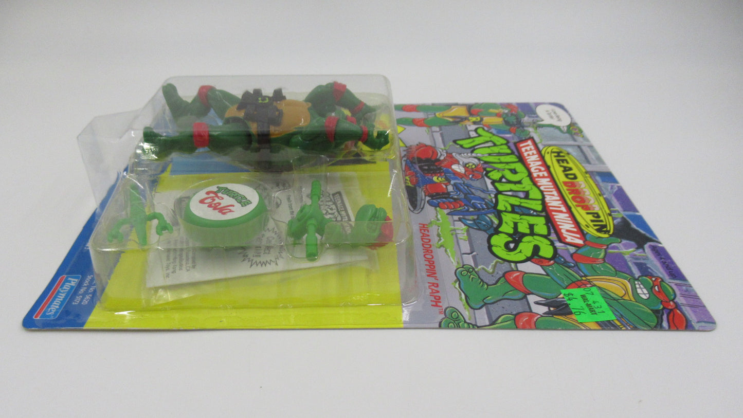 TMNT Headdropin'  Teenage Mutant Ninja Turtles Set of 4 - Playmates (1991)